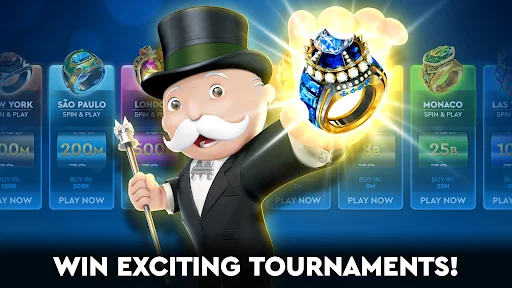 MONOPOLY Poker - Texas Holdem screenshot 1