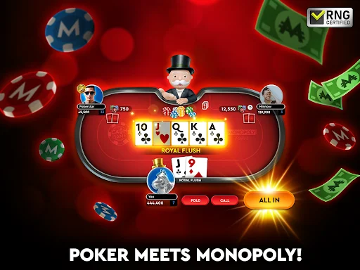 MONOPOLY Poker - Texas Holdem screenshot 9