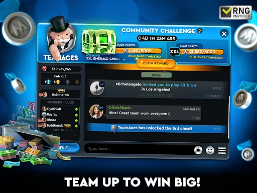 MONOPOLY Poker - Texas Holdem screenshot 13