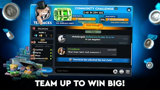 MONOPOLY Poker - Texas Holdem screenshot 3